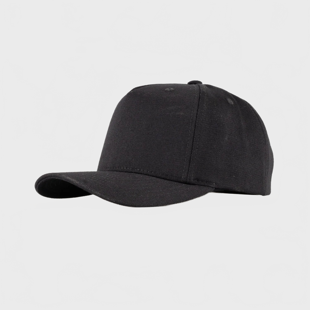 P&P Recycled Blank A-frame Cap Black