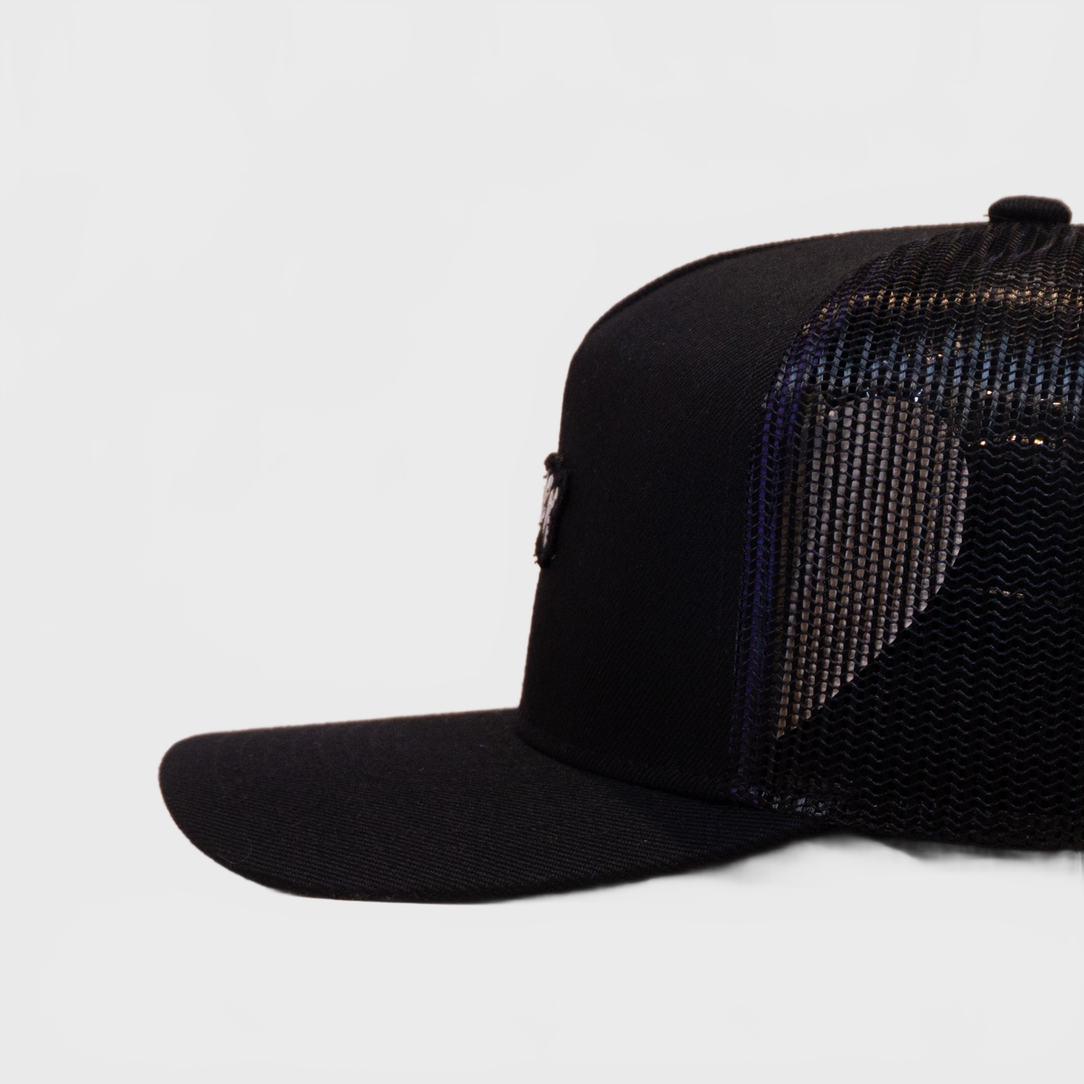 Ickystick Horror In The Dark A-Frame Trucker Black