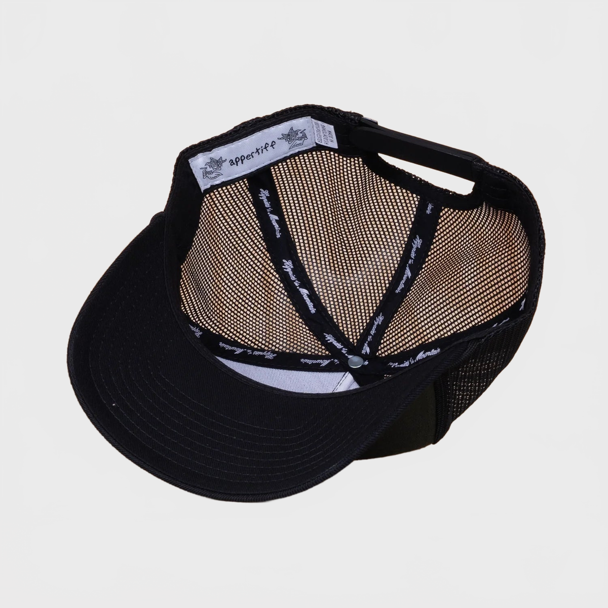 Appertiff Horizon Trucker Cap Olive Green/Black