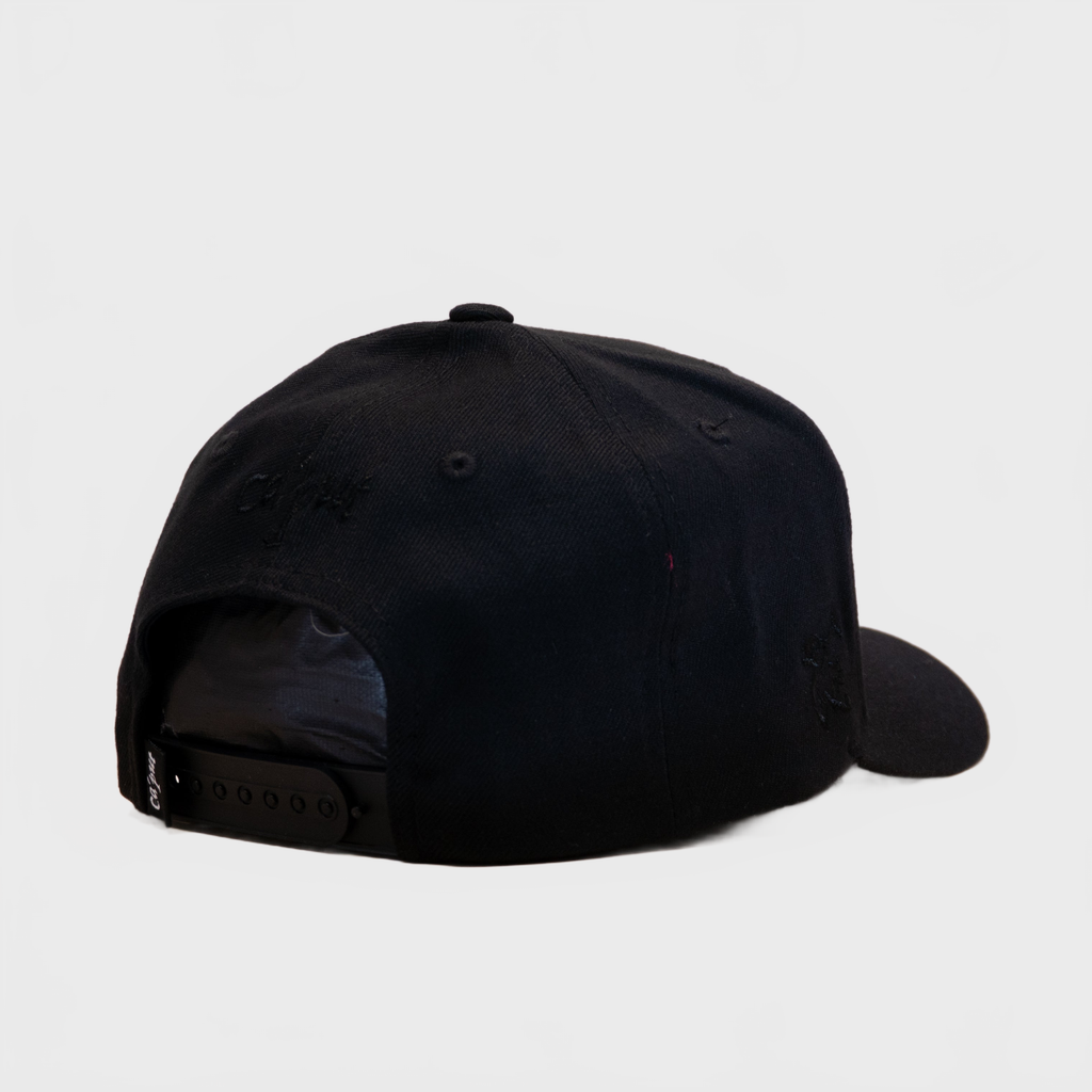 Ca´put Letter B Cap All Black