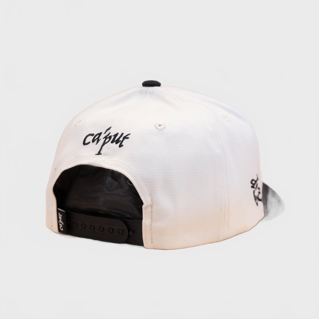Ca´put Patches Exclusive Letter P Outline Cap Ivory/Black