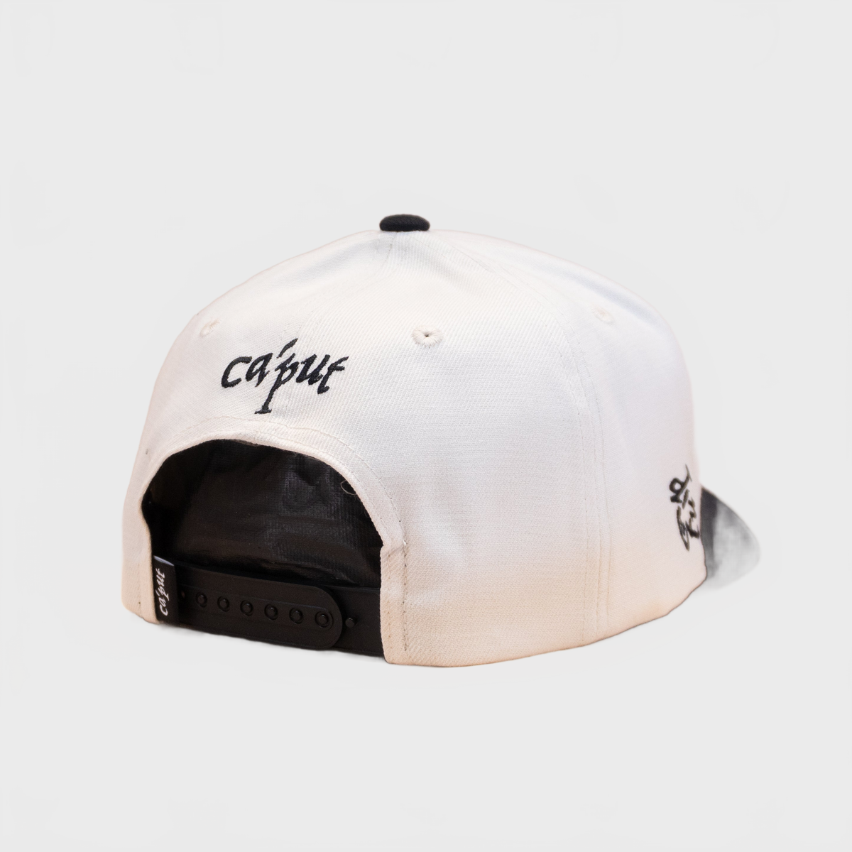 Ca´put Patches Exclusive Letter P Outline Cap Ivory/Black