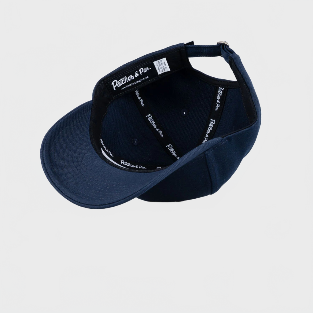 P&P Recycled Blank Hooked Cap Navy