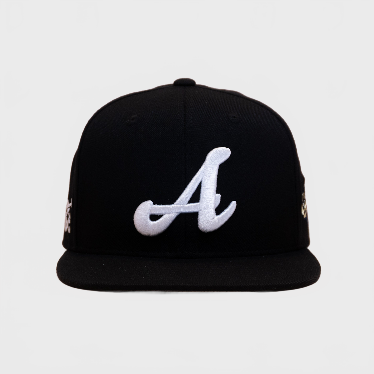 Ca´put Letter A Fitted Cap Black