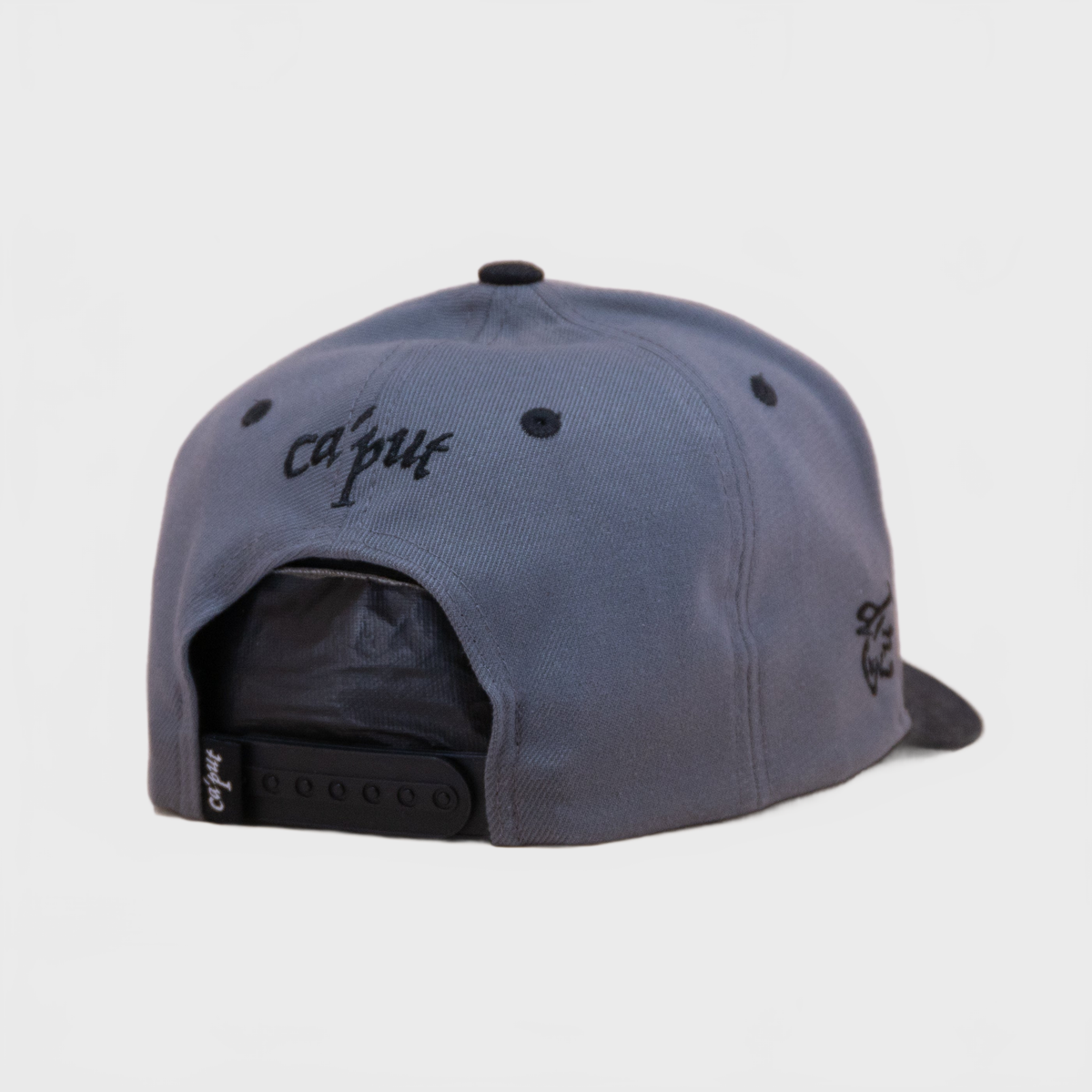 Ca'put Letter E Cap Grey/Black