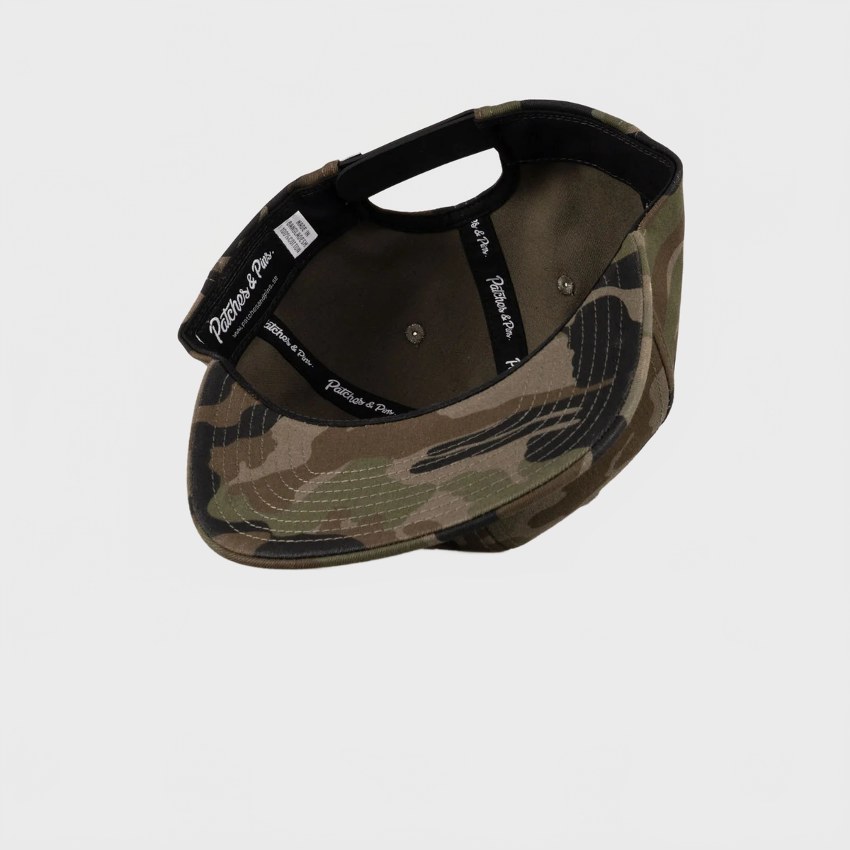 P&P Blank Snapback Cap Camo