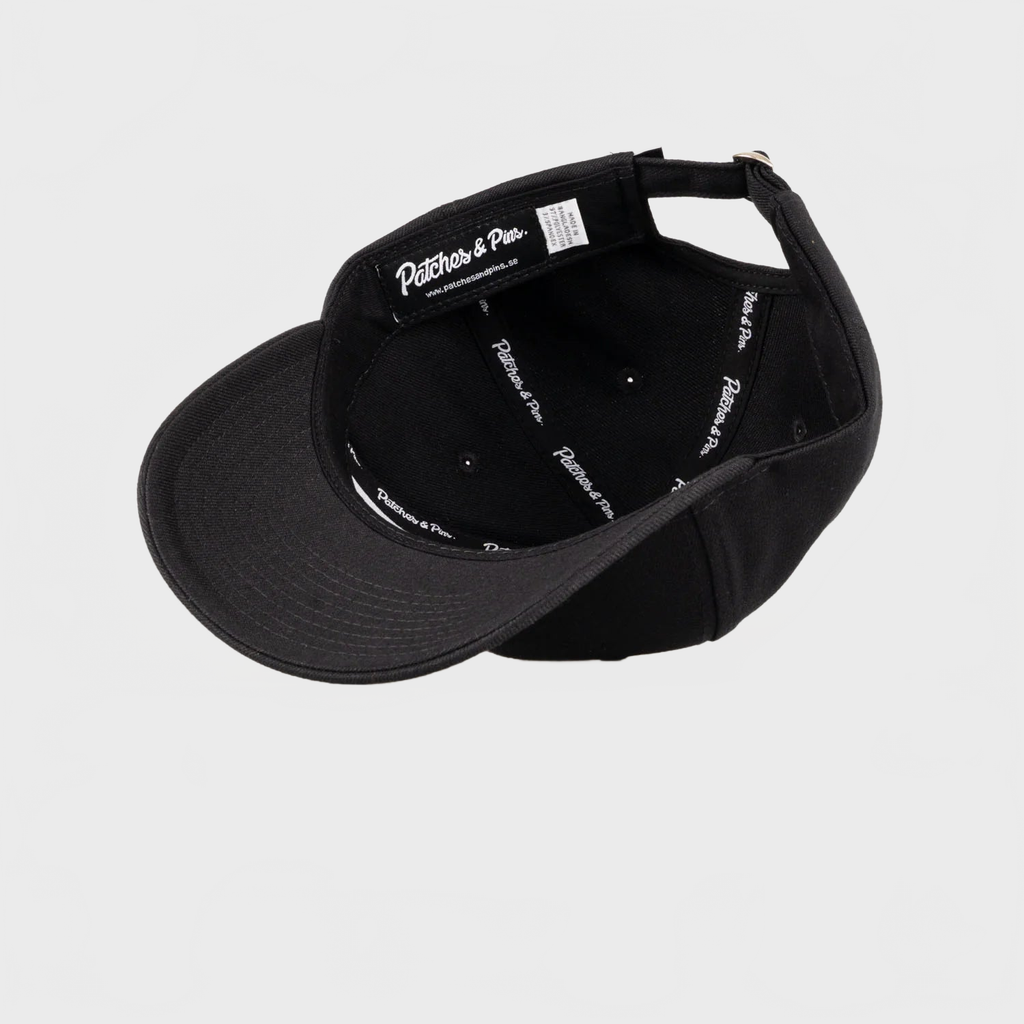 P&P Recycled Blank Hooked Cap Black