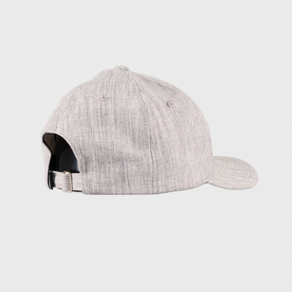 P&P Recycled Blank Hooked Cap Heather Grey