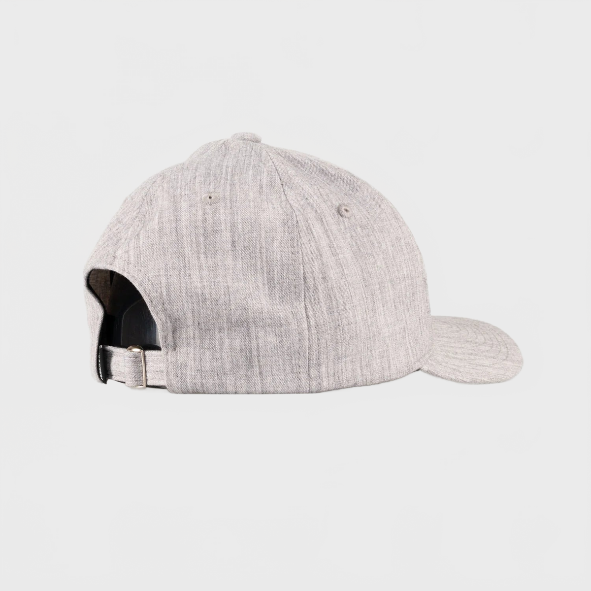 P&P Recycled Blank Hooked Cap Heather Grey