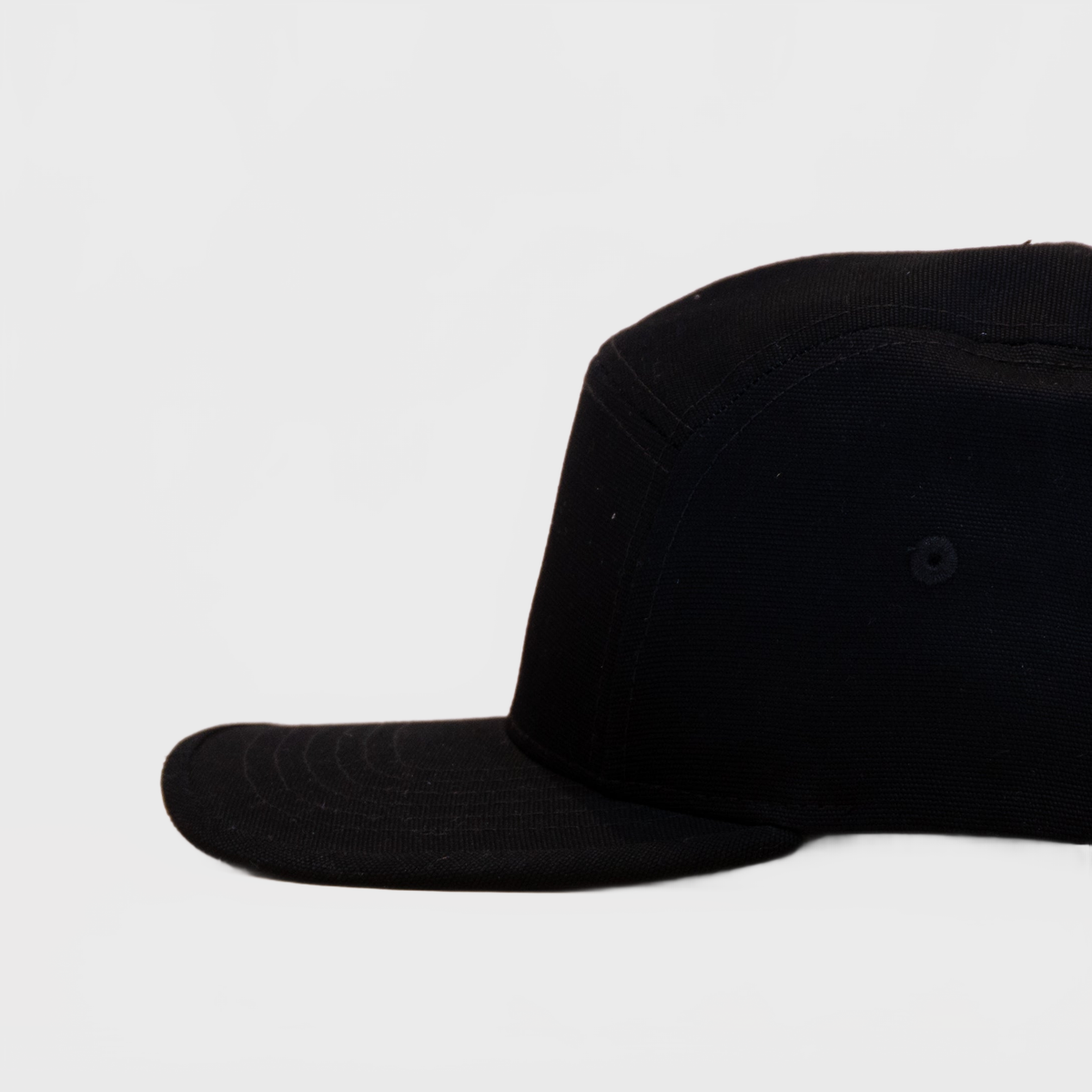 P&P Blank 5-Panel Cap Black