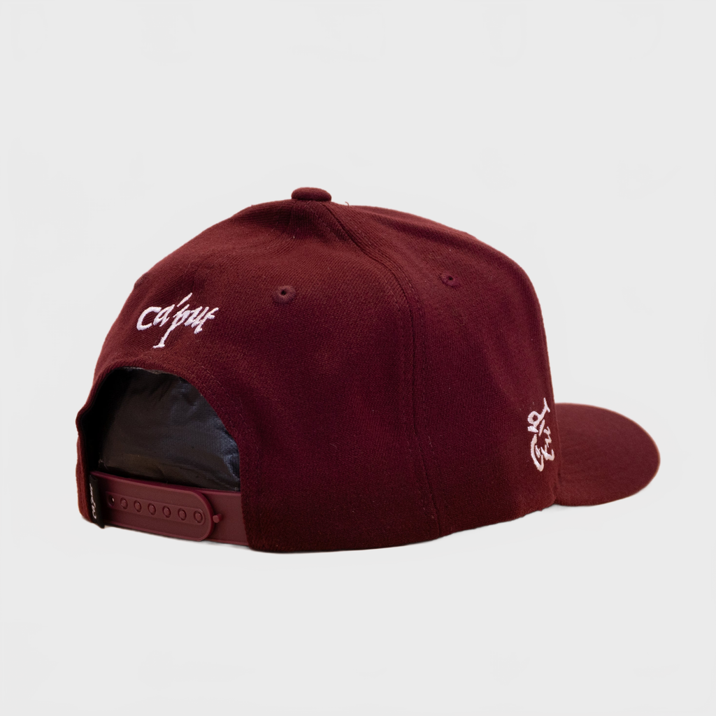 Ca´put Retro Logo Cap Burgundy