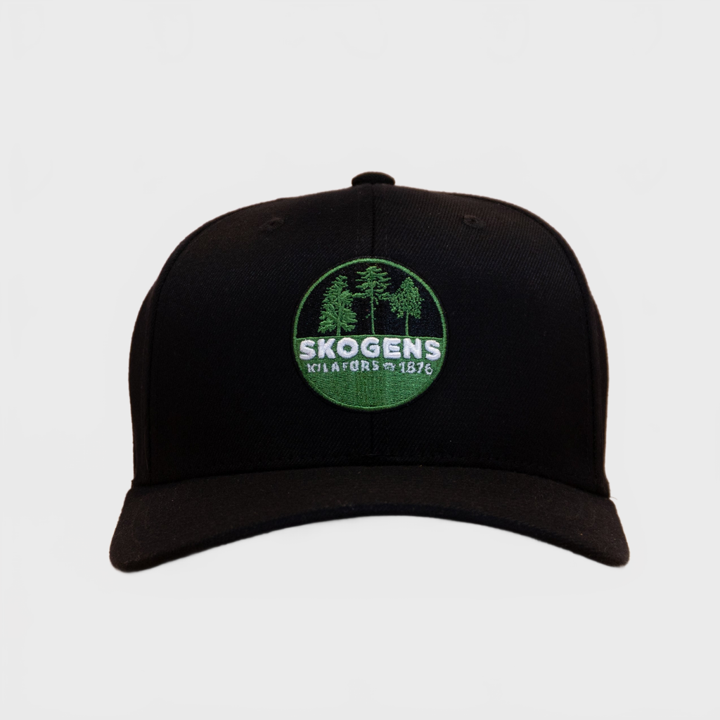 Skogens Logo Cap 120 Classic Black