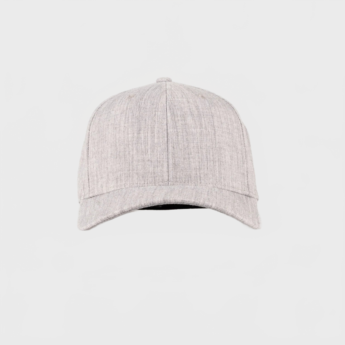 P&P Recycled Blank Hooked Flex Cap Heather Grey