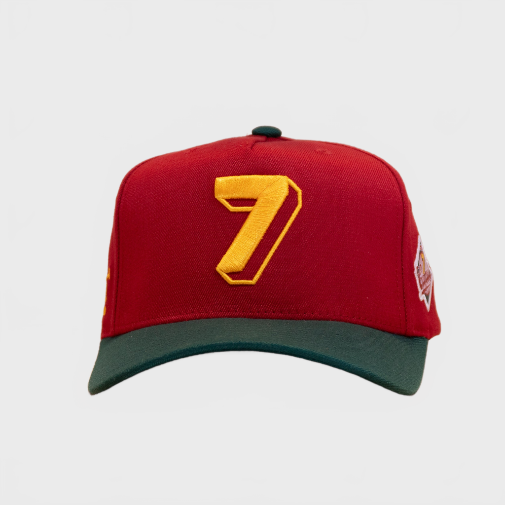 Ca´put Legend 7 Cap Maroon/Green