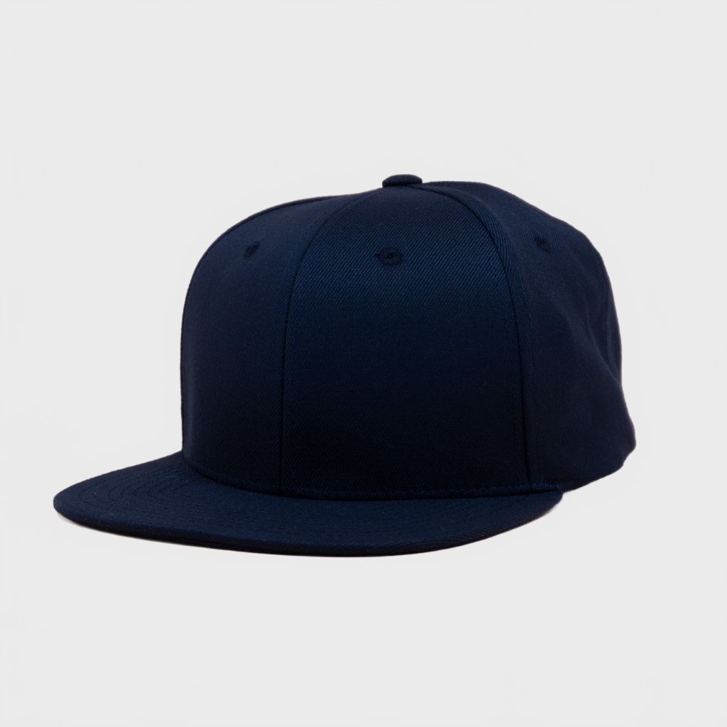 P&P Blank Snapback Cap Navy