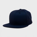 P&P Blank Snapback Cap Navy