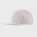 P&P Recycled Blank Snapback Cap Heather Grey