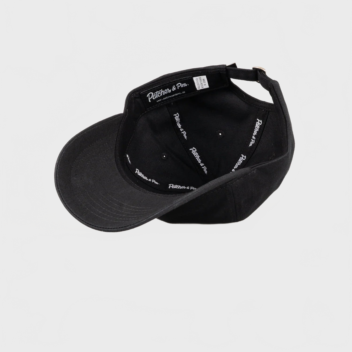 P&P Recycled Blank Anti-Fit Cap Black