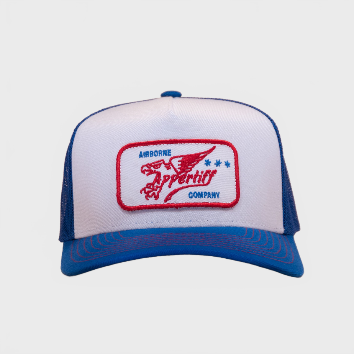 Appertiff Bold Eagle Trucker Cap Blue/White
