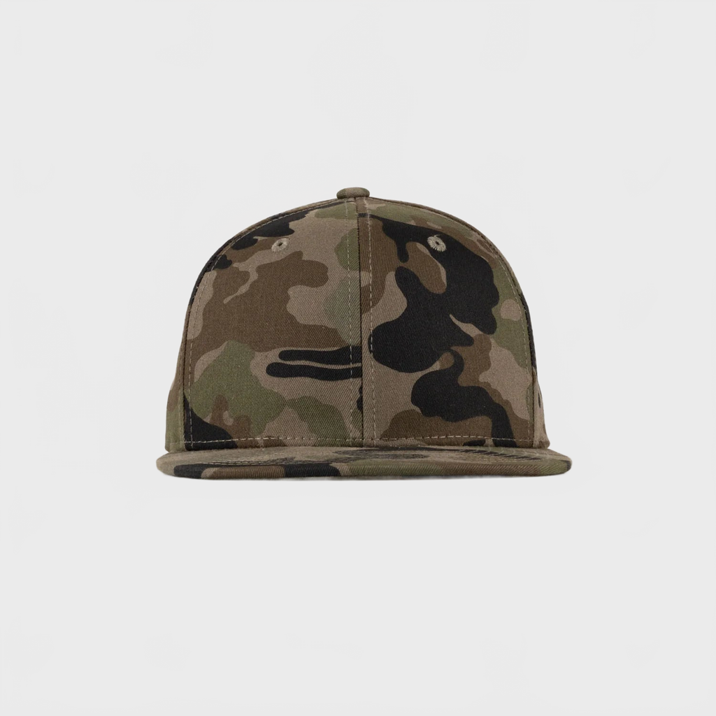 P&P Blank Snapback Cap Camo