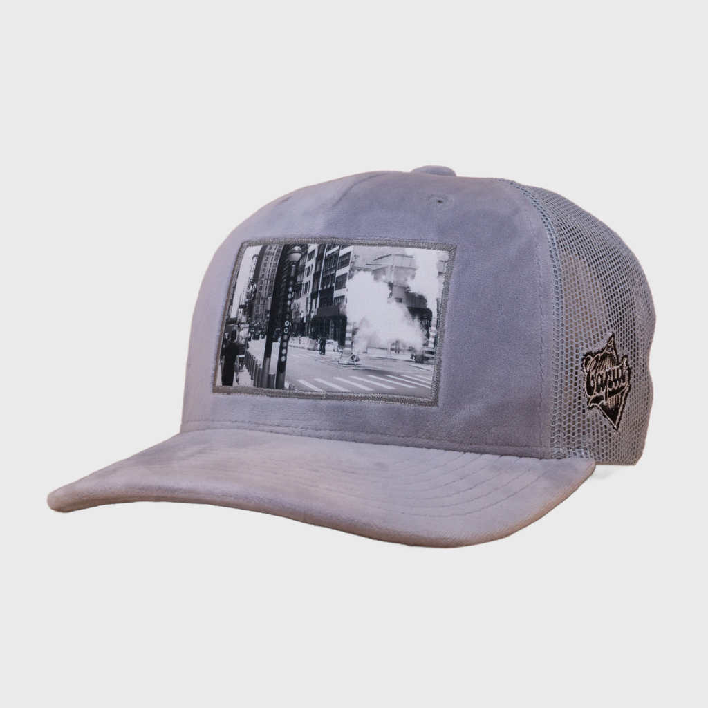 Ca'put New York Velvet Cap Grey