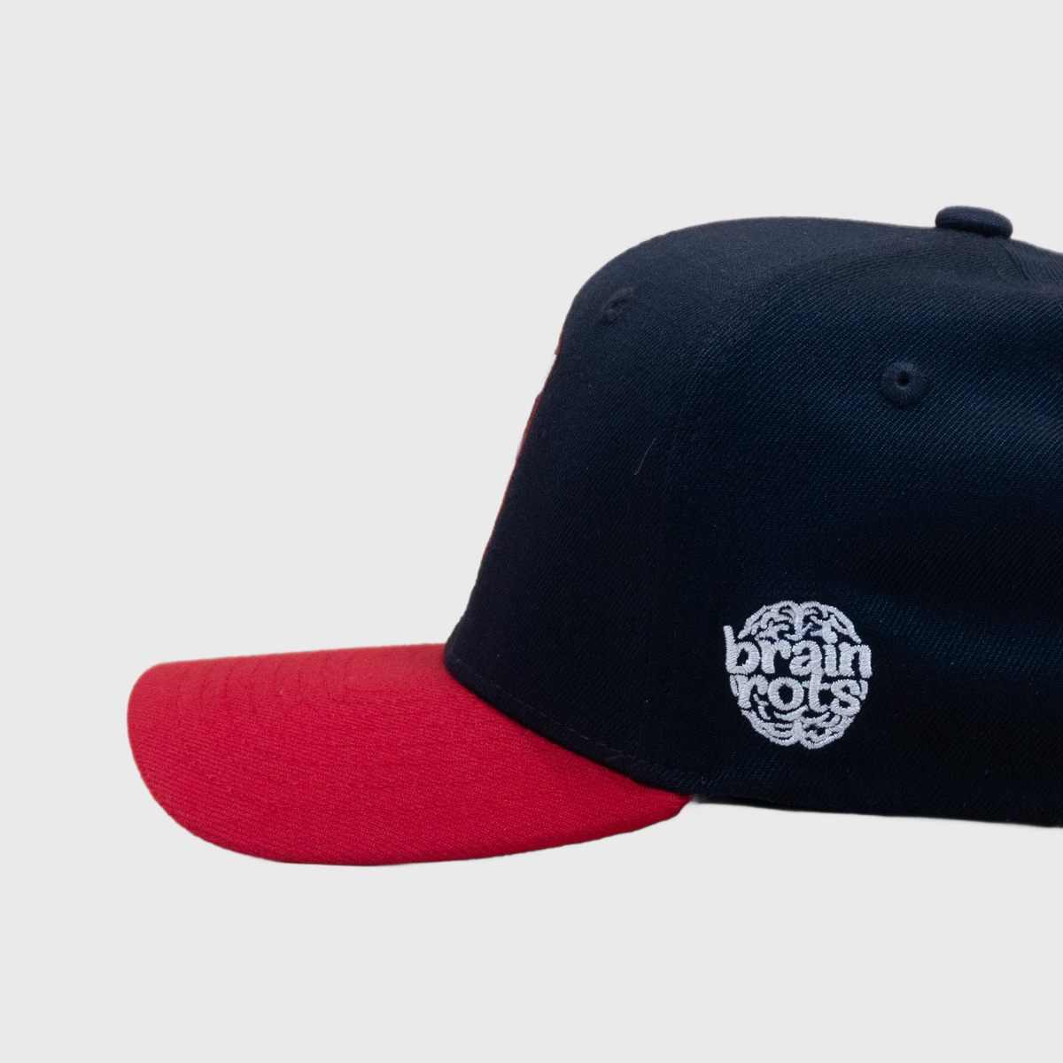 Brainrot Tralalero Junior Cap Navy/Red