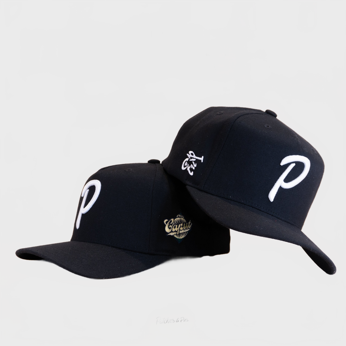 Ca'put Patches Exclusive Letter P Cap Black