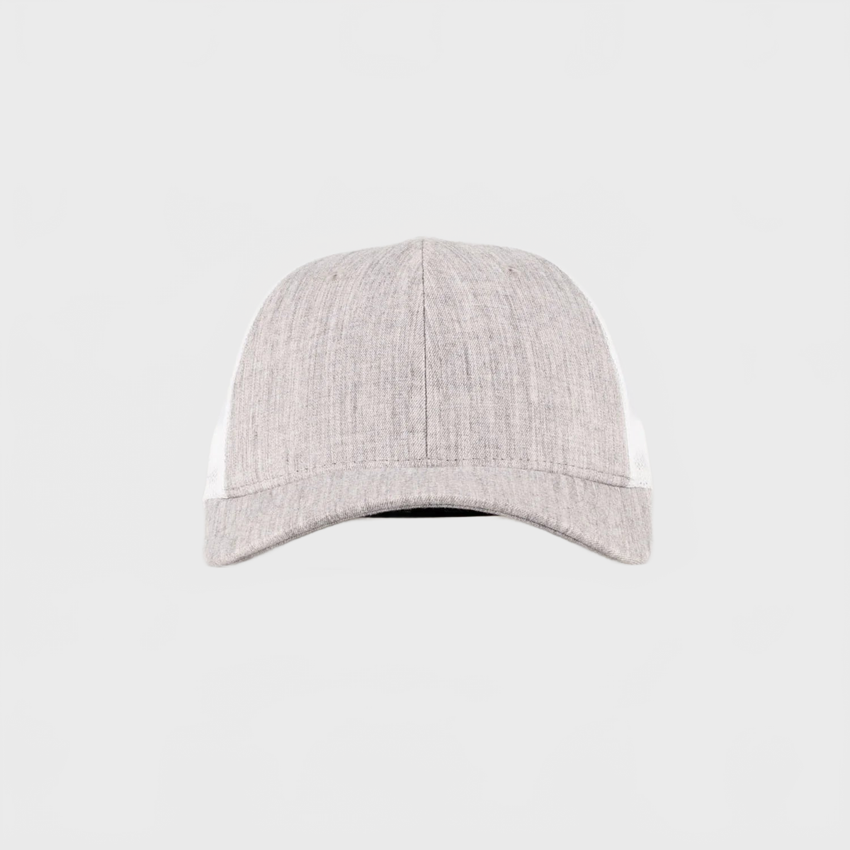P&P Recycled Blank Low Trucker Cap Grey / White