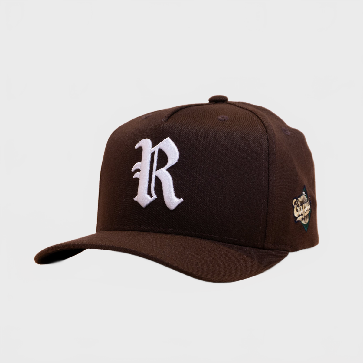 Ca´put Letter R Cap  Brown
