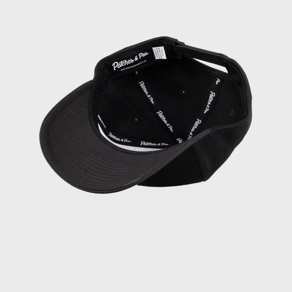 P&P Recycled Blank A-frame Cap Black