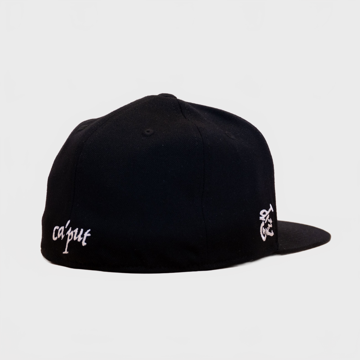 Ca´put Letter A Fitted Cap Black