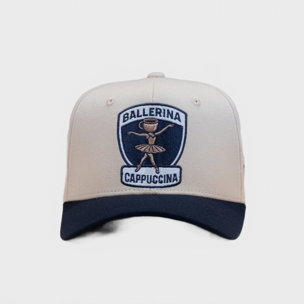Brainrot Ballerina Junior Cap Sand/Navy