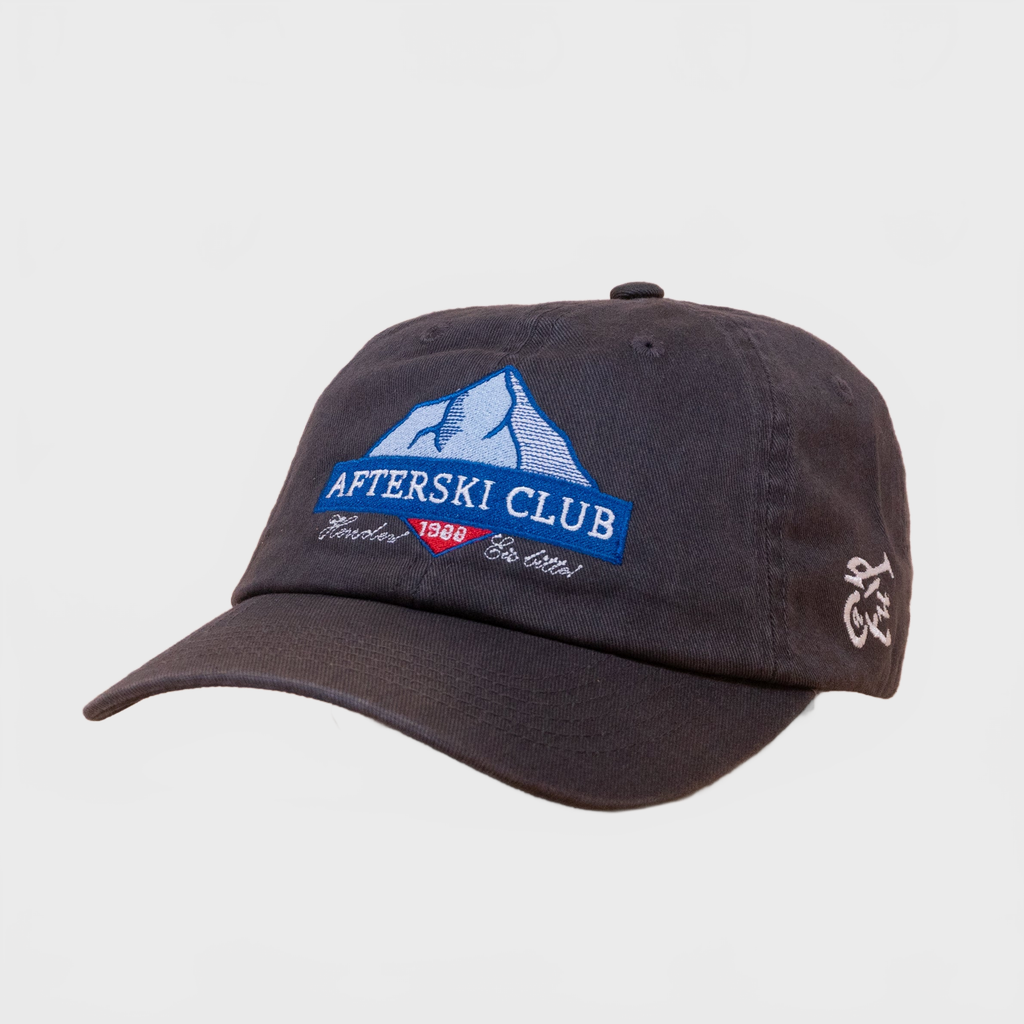 Ca'put Afterski Club Dad Cap Washed Black