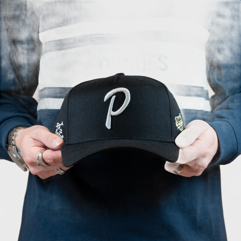 Ca'put Patches Exclusive Letter P Cap Black