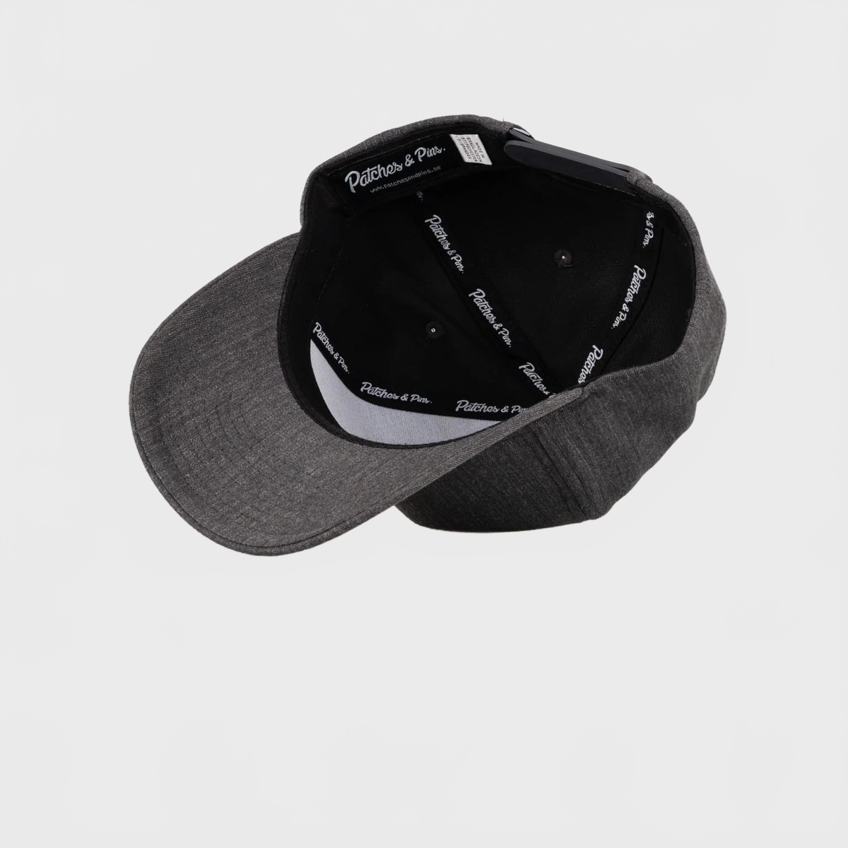 P&P Recycled Blank A-frame Cap Charcoal