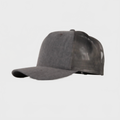 P&P Recycled Blank High Trucker Cap Charcoal