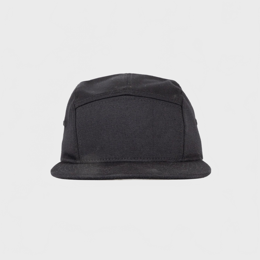 P&P Recycled Blank 5-Panel Cap Black