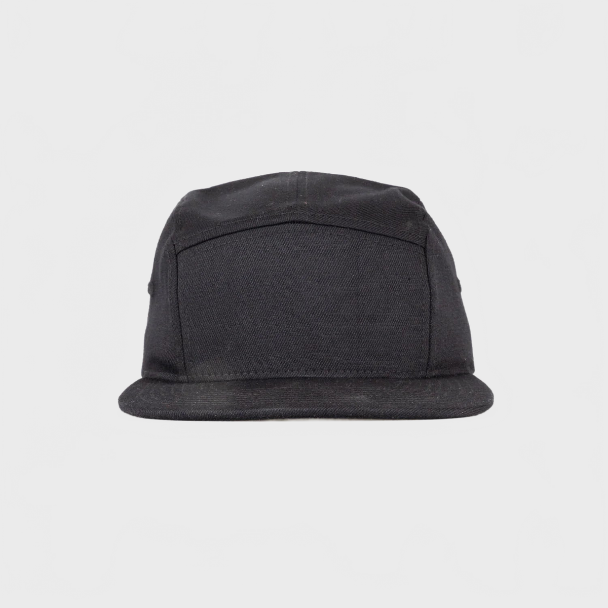 P&P Recycled Blank 5-Panel Cap Black