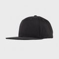 P&P Recycled Blank Snapback Cap Black