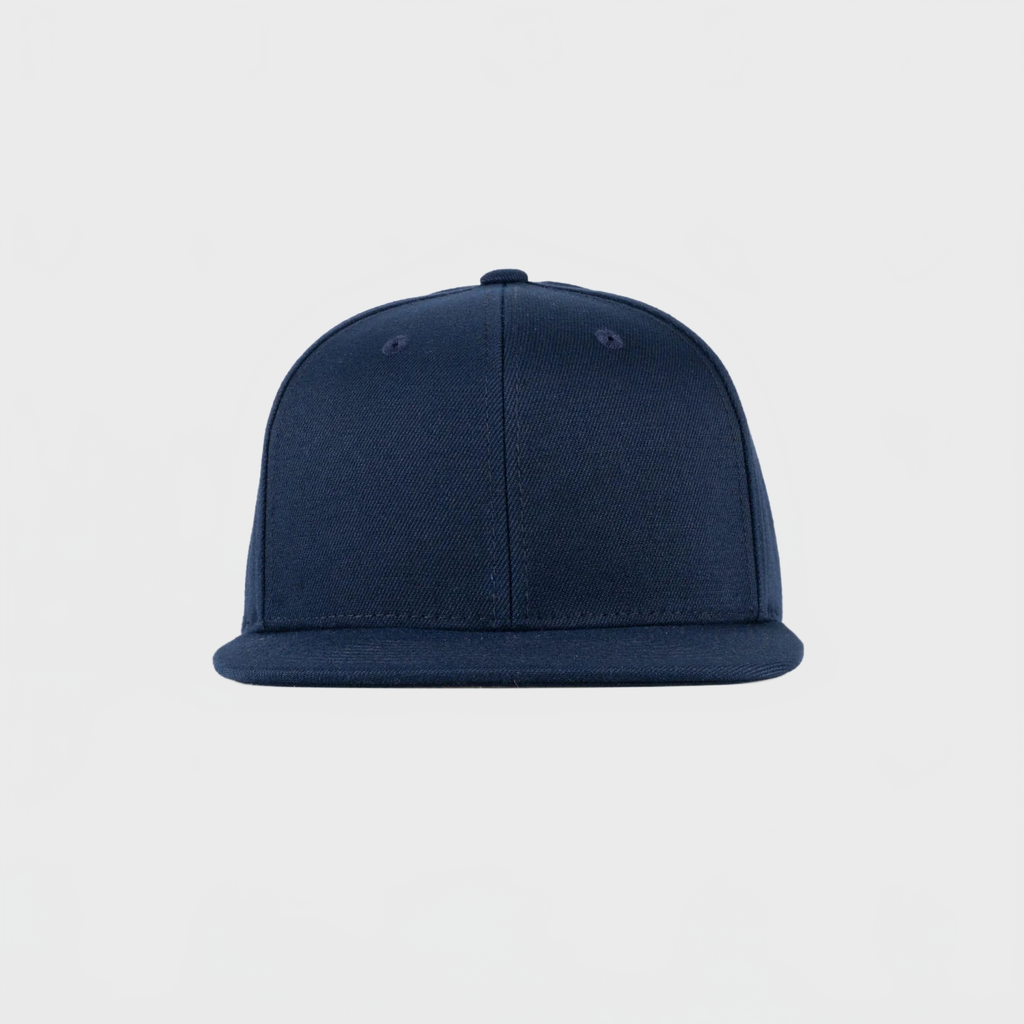P&P Recycled Blank Snapback Cap Navy