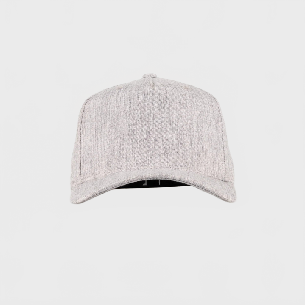 P&P Recycled Blank A-frame Cap Heather Grey
