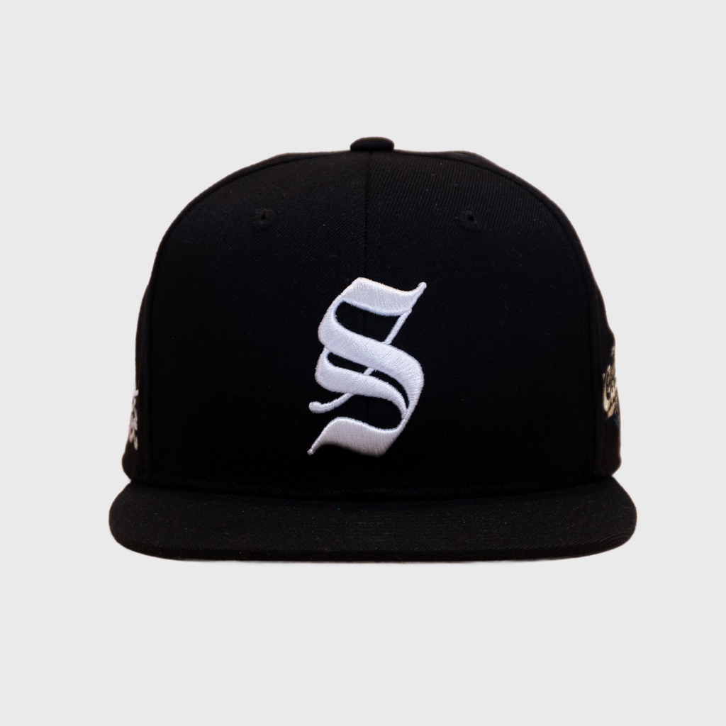 Ca´put Letter S Fitted Cap Black
