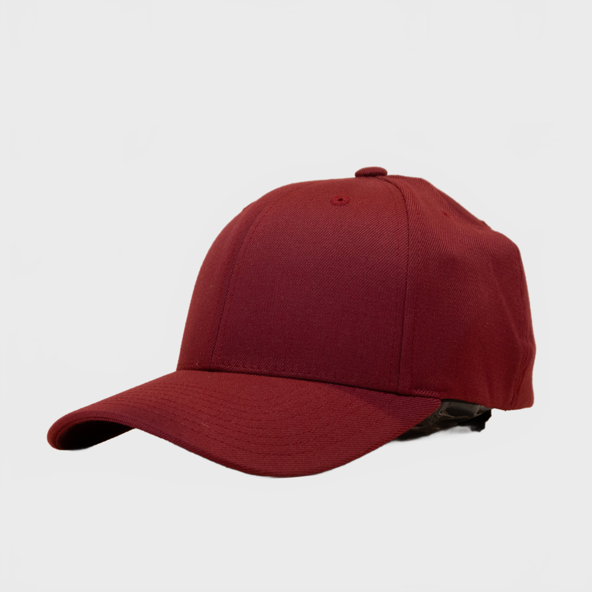 P&P Blank Hooked Flex Cap Maroon