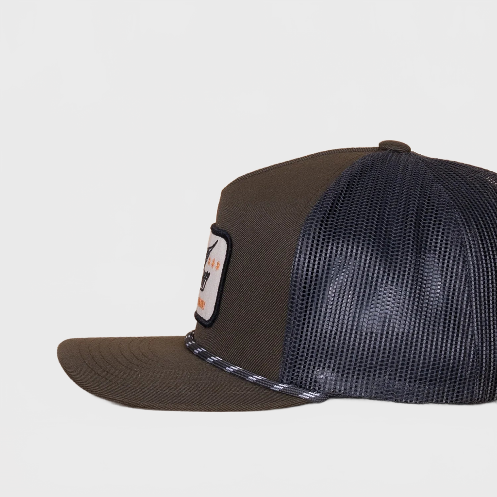 Appertiff Bold Eagle Trucker Cap Deep Olive
