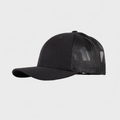 P&P Recycled Blank Low Trucker Cap Black