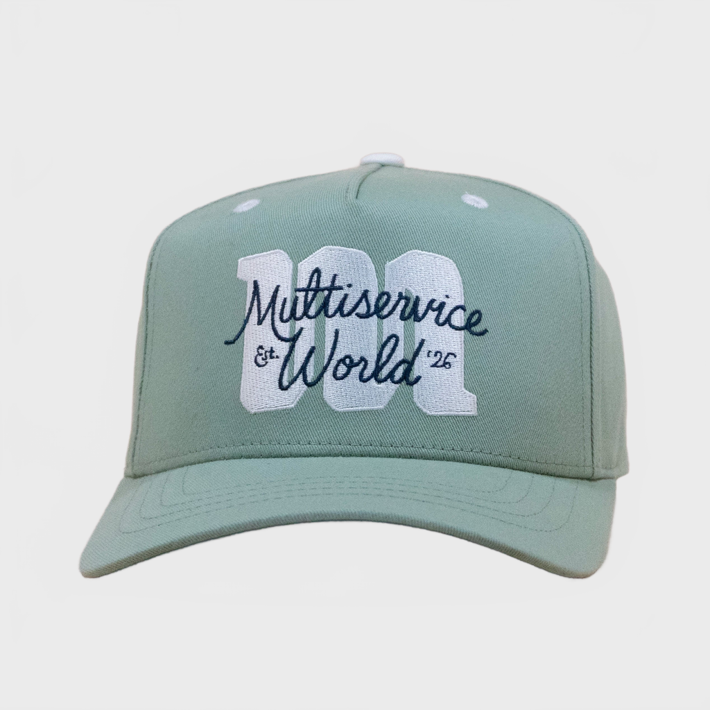 Multiservice World M Signature Cap Metal Green