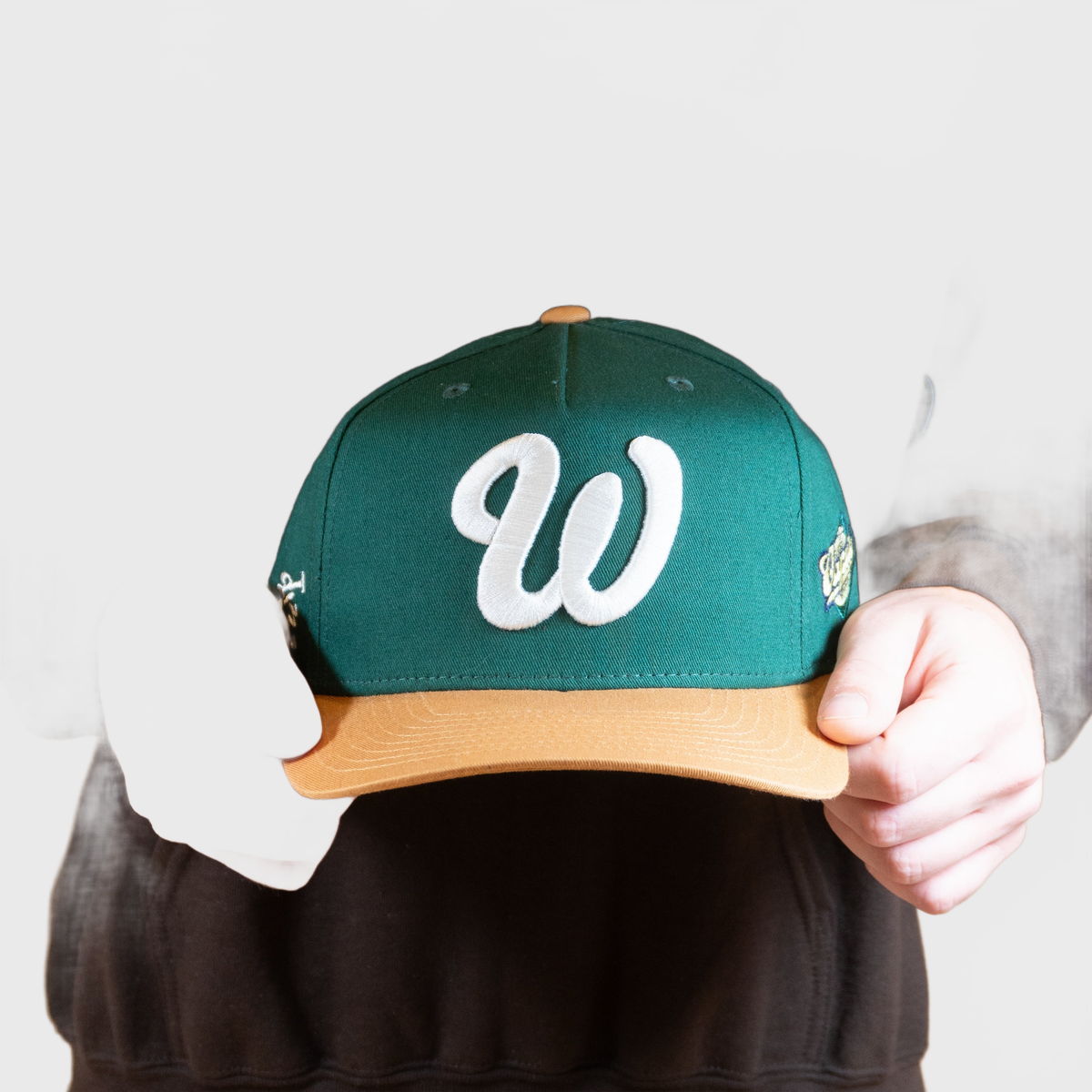 Ca'put Letter W Cap Green