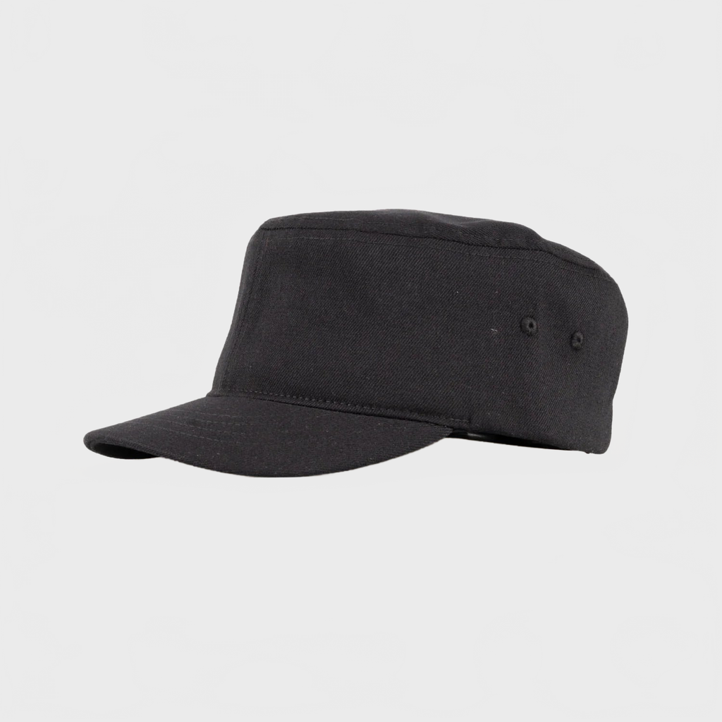 P&P Recycled Blank Army Cap Black