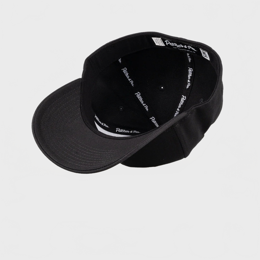 P&P Recycled Blank Hooked Flex Cap Black