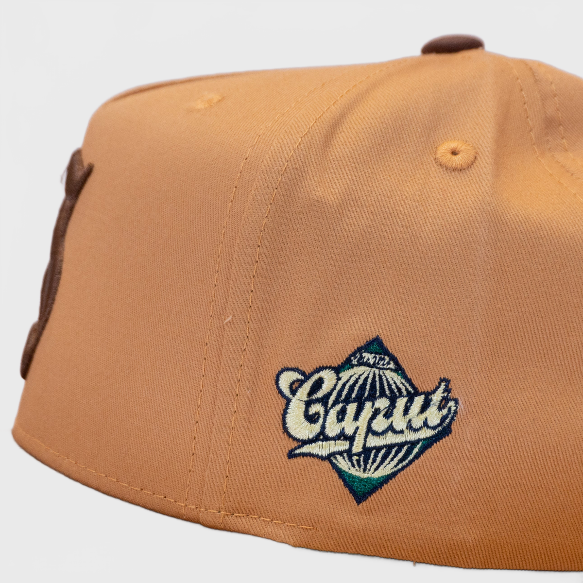 Ca'put Letter S Cap Brown